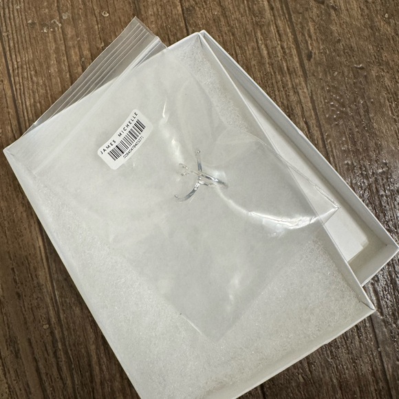 James Michelle silver ECLIPSE HERKIMER RING. Sz 5. Read below! - Picture 10 of 14